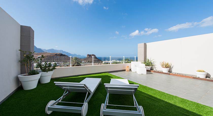 Terraza hotel Adults Only The suite Gran Canaria