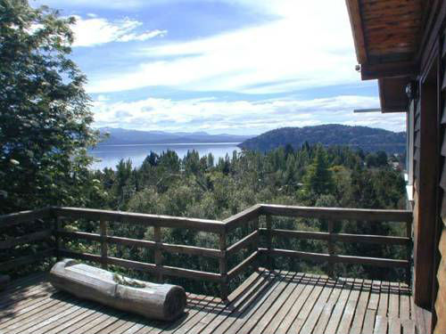 Vistas desde el Hotel solo para adultos en Bariloche Pajaro Azul