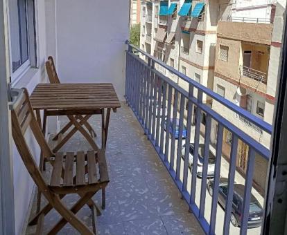 Foto de las instalaciones de este apartamento con vistas al mar.