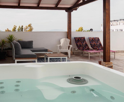 Foto de la terraza desde el jacuzzi