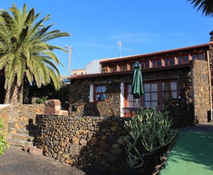 Foto de una de las casas rurales de este establecimiento.