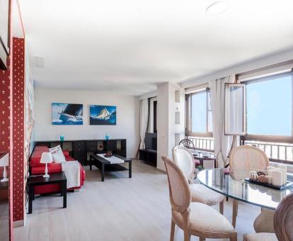 Foto del apartamento con vistas al mar.