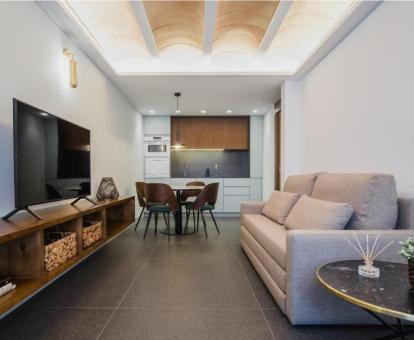 Foto del interior de este precioso apartamento de un dormitorio.