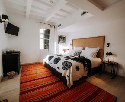 Foto de una de las acogedoras habitaciones de este bonito hotel.