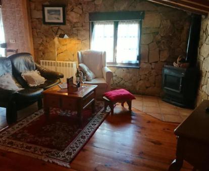 Foto del interior de la acogedora casa de un dormitorio del alojamiento.