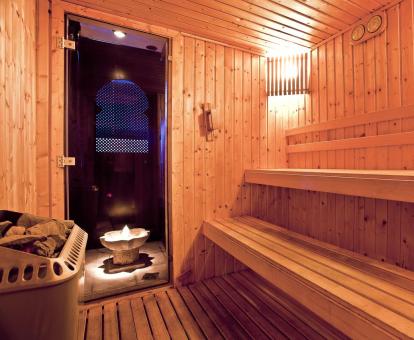 Foto de la sauna del spa del alojamiento.
