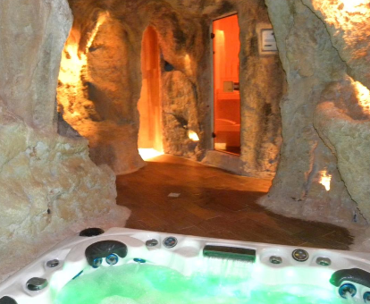 Foto de una Bañera de hidromasaje en el Spa