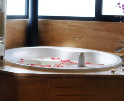 Foto de la Bañera de Hidromasaje circular en la habitación Grand Suite