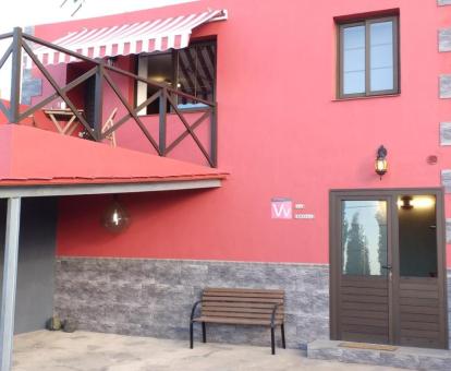 Foto de esta casa rural independiente con terraza y preciosas vistas.