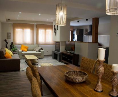 Interior de uno de los preciosos estudios de este alojamiento ideal para estancias en pareja.