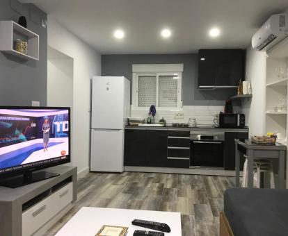 Foto del interior de esta acogedora casita rural de planta baja.