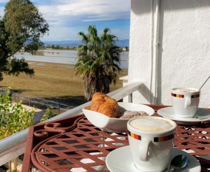 Foto de las instalaciones de este apartamento con vistas al mar.