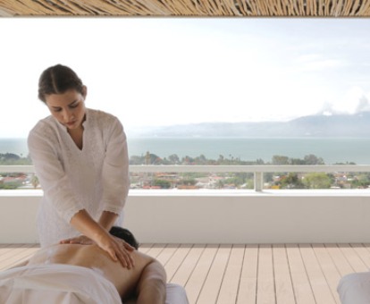 Foto de las instalaciones de bienestar del hotel.