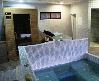Foto de las instalaciones del spa del alojamiento.