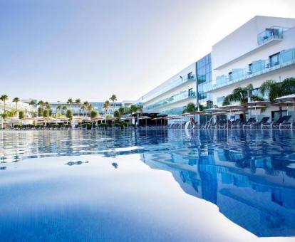 Foto de la piscina al aire libre disponible todo el año del hotel.