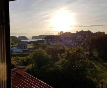 Foto de las preciosas vistas desde la ventana de una de las habitaciones.