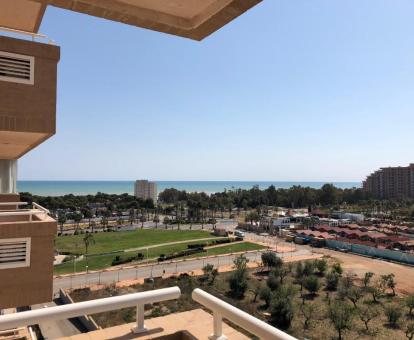 Foto de las instalaciones de este apartamento con vistas al mar.