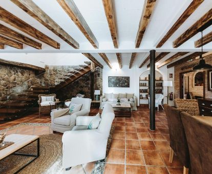 Acogedor espacio de uso compartido de este alojamiento ideal para escapar de la rutina.