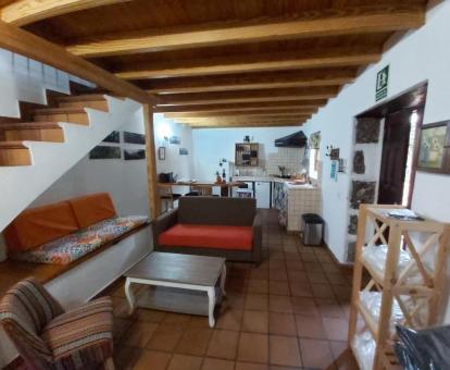 Foto del interior de esta acogedora casa de campo.