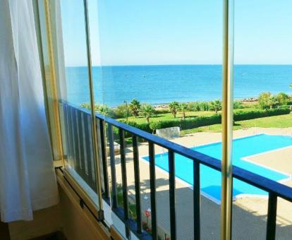 Foto de las vistas al mar desde uno de los apartamentos.