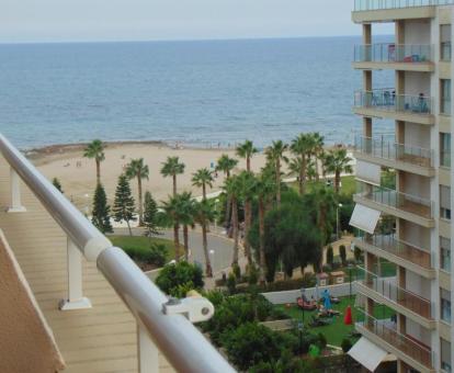 Foto de las instalaciones de este apartamento con vistas al mar.