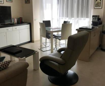 Foto de este moderno apartamento del centro de Calpe.