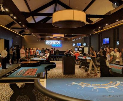 Foto de las instalaciones de este hotel con casino.