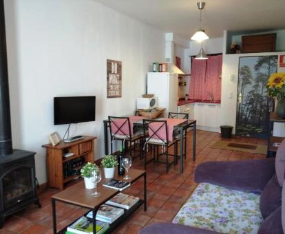 Foto del interior de esta casa rural con jardín privado.