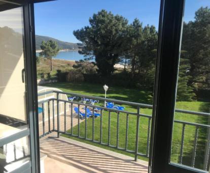 Foto de las vistas al mar desde uno de los apartamentos.