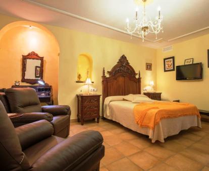 Foto de la Habitación Doble Superior con bañera de hidromasajes privada.