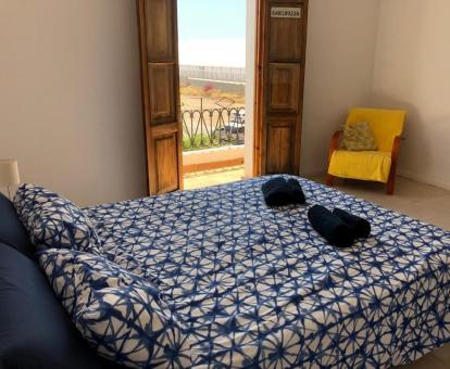 Foto de las instalaciones de este apartamento con vistas al mar.