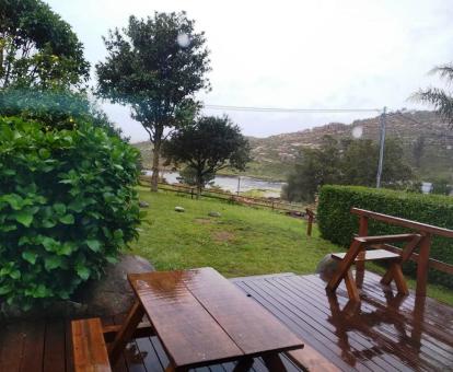 Foto de las vistas al mar desde la zona exterior de este alojamiento.
