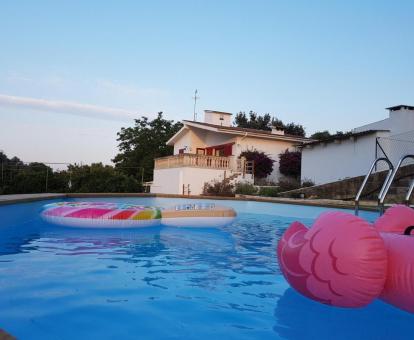 Foto de esta bonita casa rural independiente con piscina privada.