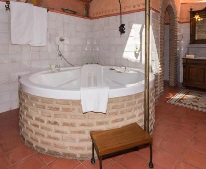 Foto de la bañera de hidromasajes privada de una de las Habitaciones Doble Superior.