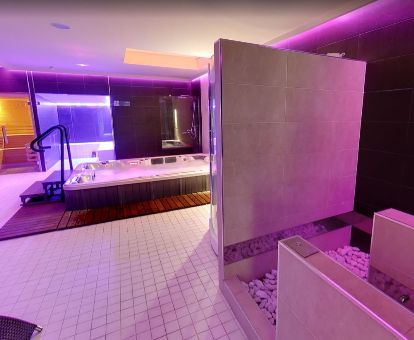 Coqueto centro de bienestar de este hotel romántico ideal para estancias en pareja.