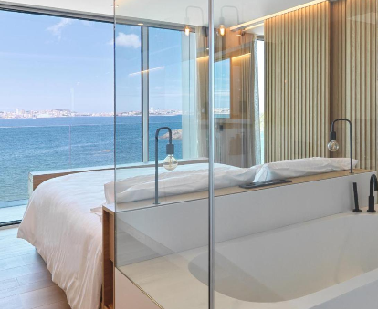 Foto de la Suite Deluxe con vistas al mar