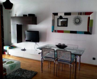 Foto del interior de este acogedor apartamento independiente.