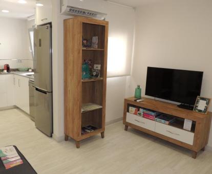 Foto del interior de este coqueto apartamento de dos dormitorios.