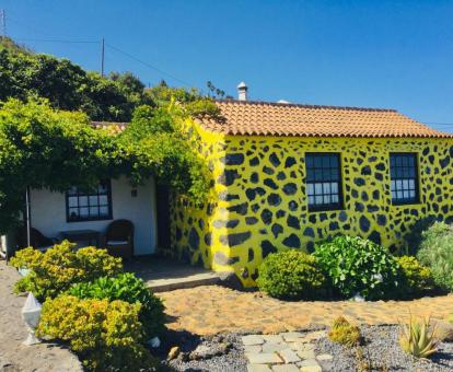 Foto de una de las casas rurales de este establecimiento.