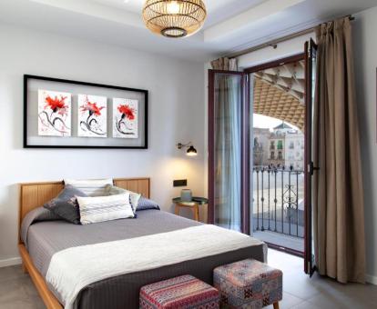 Foto del Ático con terraza privada y ducha de hidromasajes.